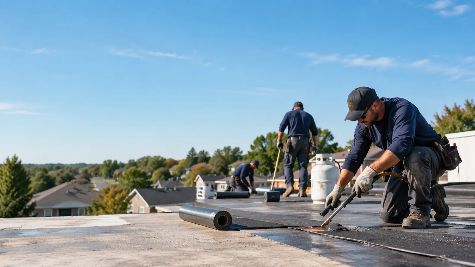 Flat Roof Leak Repair providers in Bode, IA
